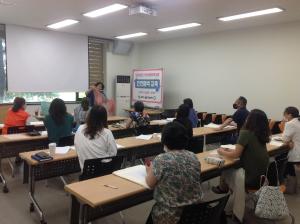 당진시,농업기술센터 천연염색 교육 진행