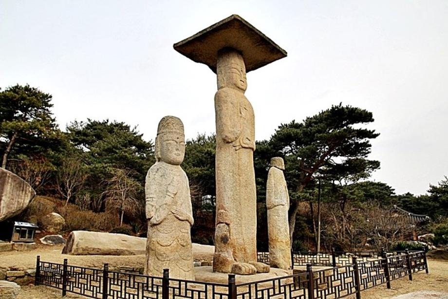 안국사지 석상