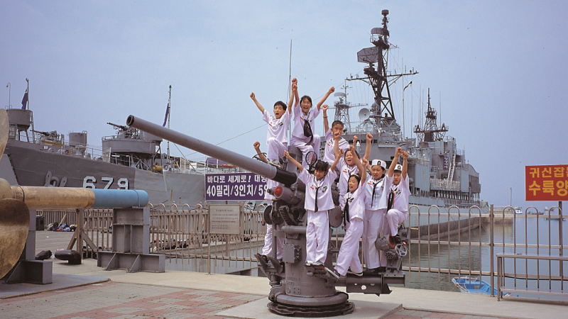 40mm함포 사진
