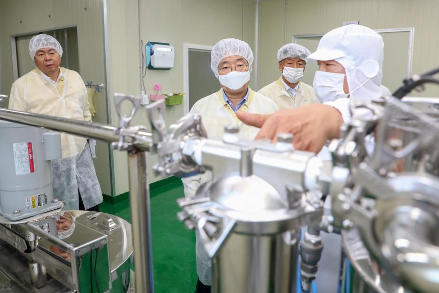 소통시장실 농업인 소규모 비트 가공사업장 현장방문 > 소통시장실