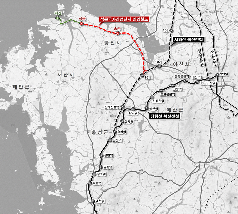 당진시, 석문산단 인입철도 예타 면제 ‘환영’ 이미지