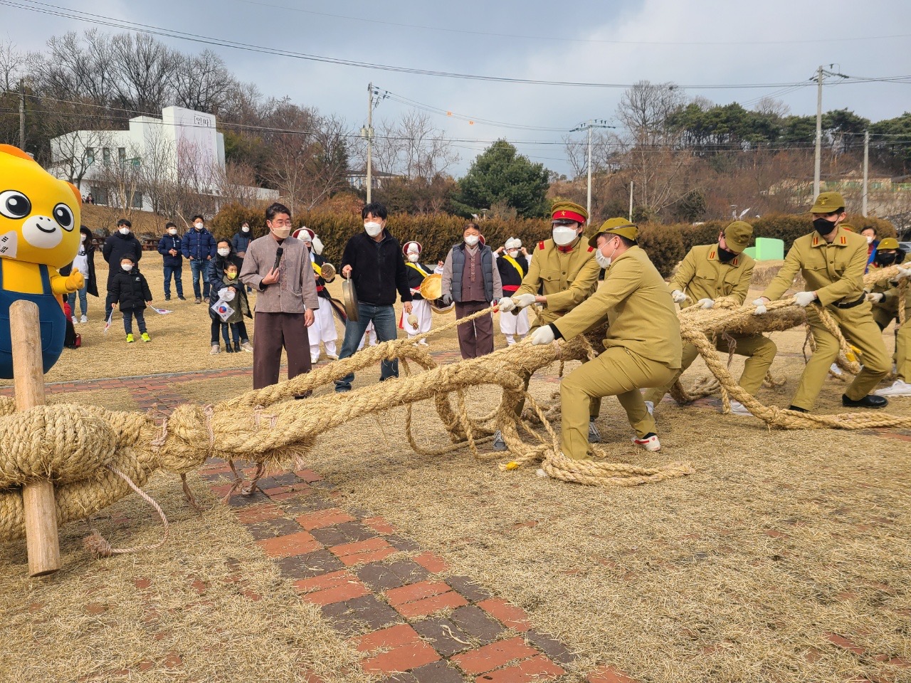 당진 기지시줄다리기, 화성 제암리 3.1절 기념행사 참여 이미지