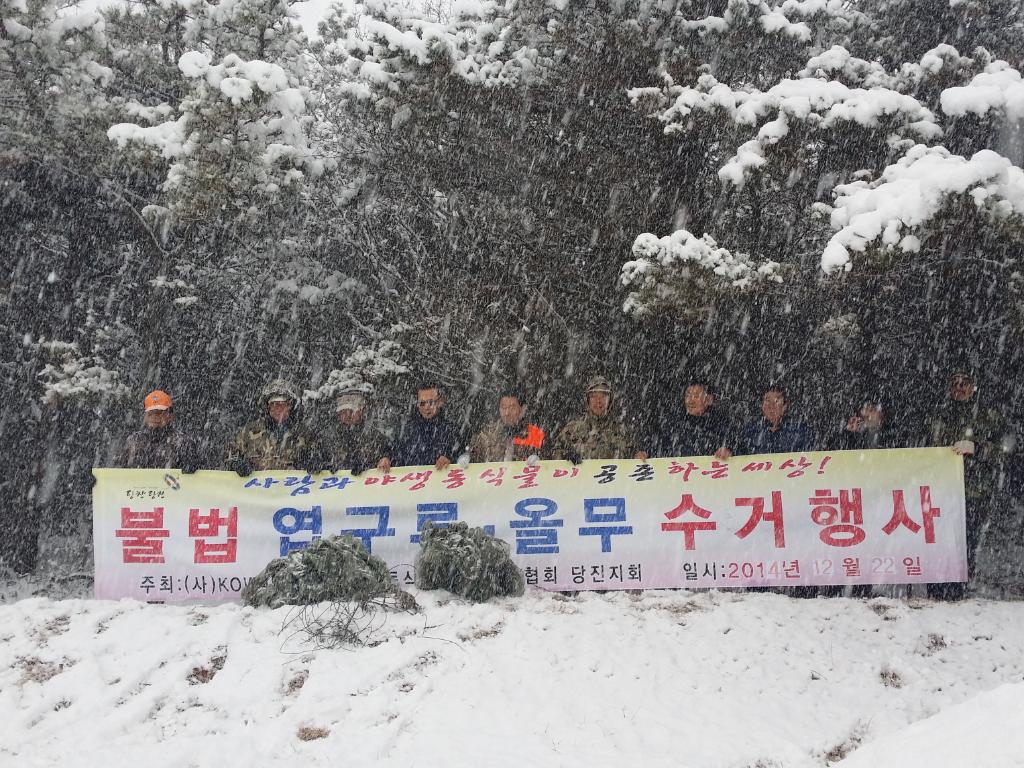 당진시, 불법엽구 수거행사 가져 이미지