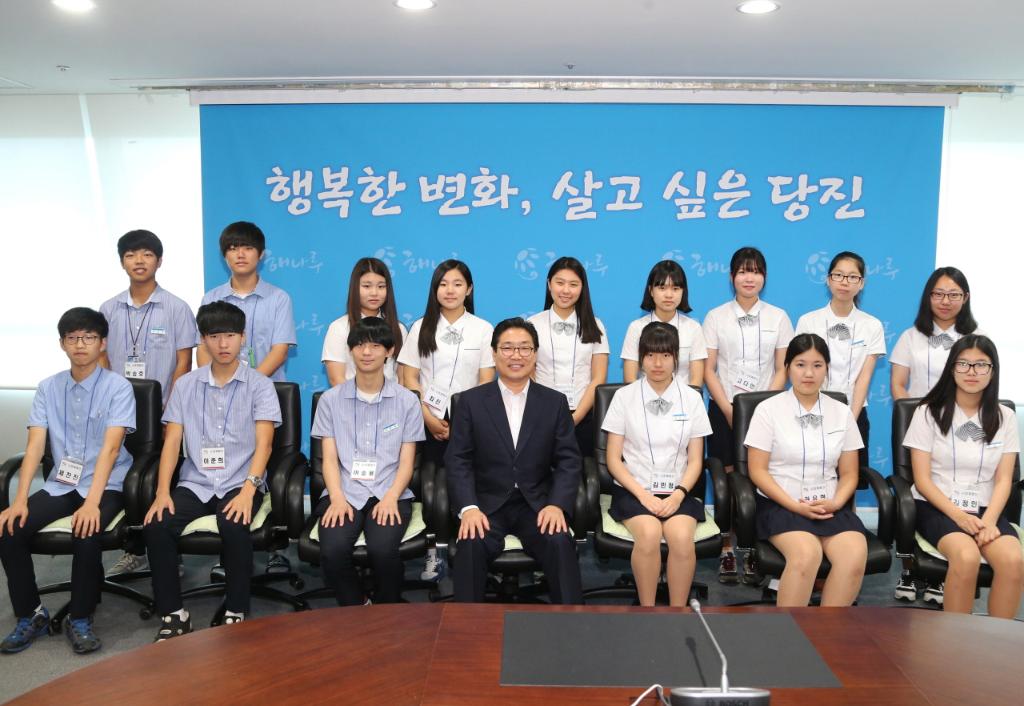 1일 명예시장 체험으로 시민과 행정 소통 이미지