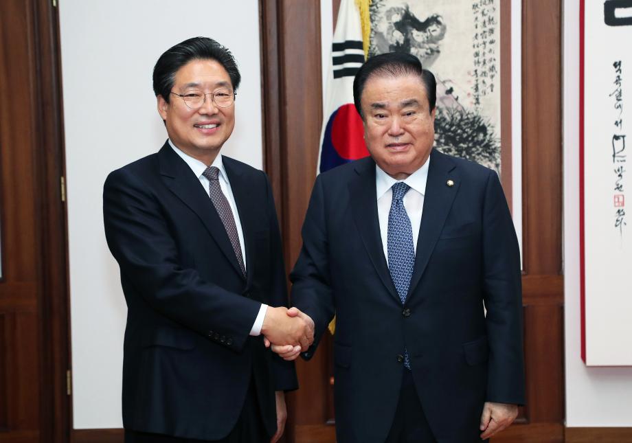김홍장 당진시장, 정부예산 확보 잰걸음 이미지