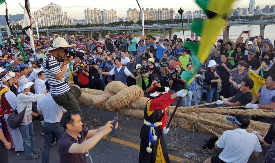 기지시줄다리기, 서울시민의 화합을 잇다 이미지