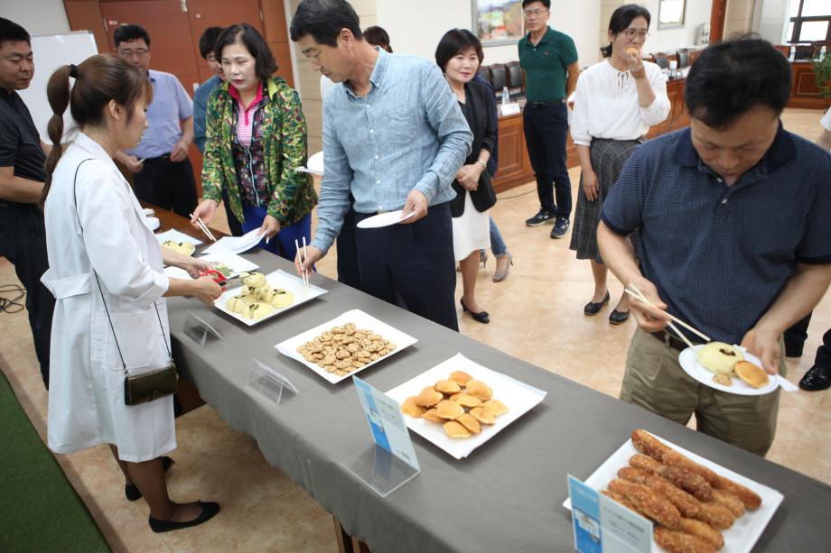 당진쌀 가공식품 개발 착착 이미지