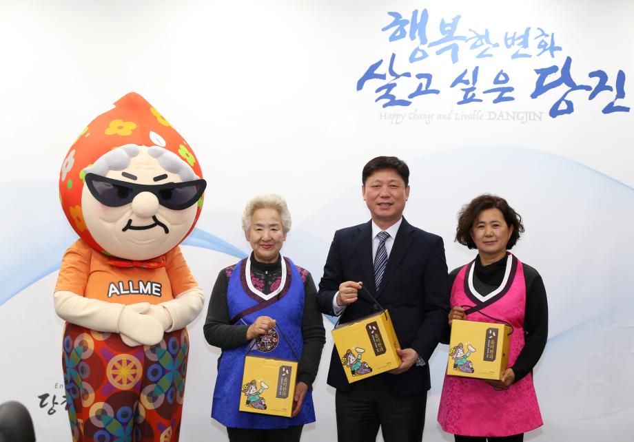 당진 백석올미마을, 이웃돕기 동참 이미지