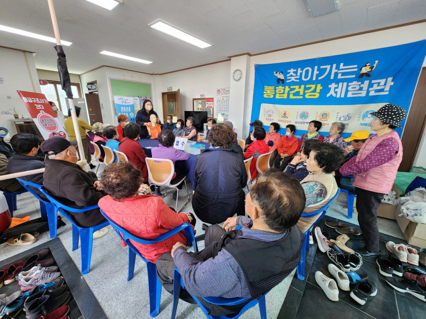 당진시, 찾아가는 통합건강 체험관 운영 성황리 종료 이미지