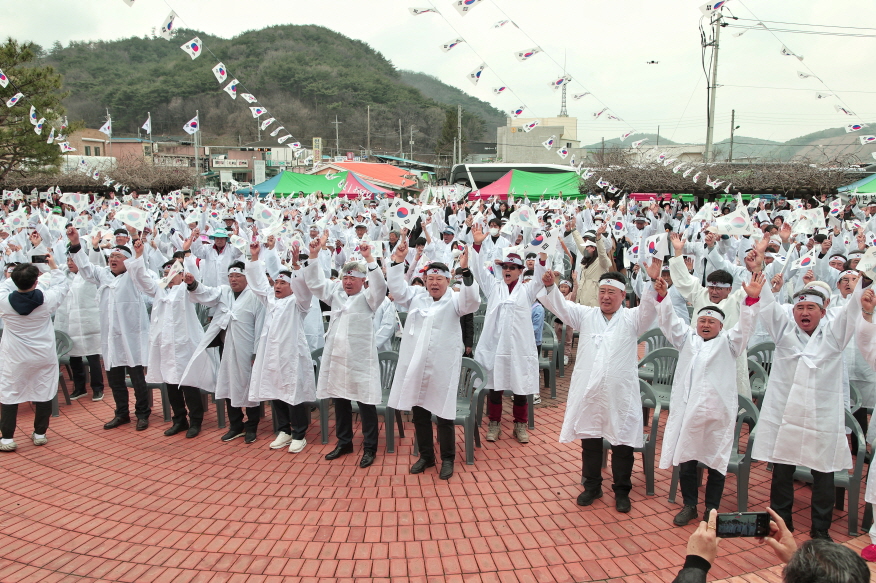 당진시, 제33회 105주년 대호지 천의장터 4.4독립만세운동  추모제와 기념식·재현행사 개최 이미지