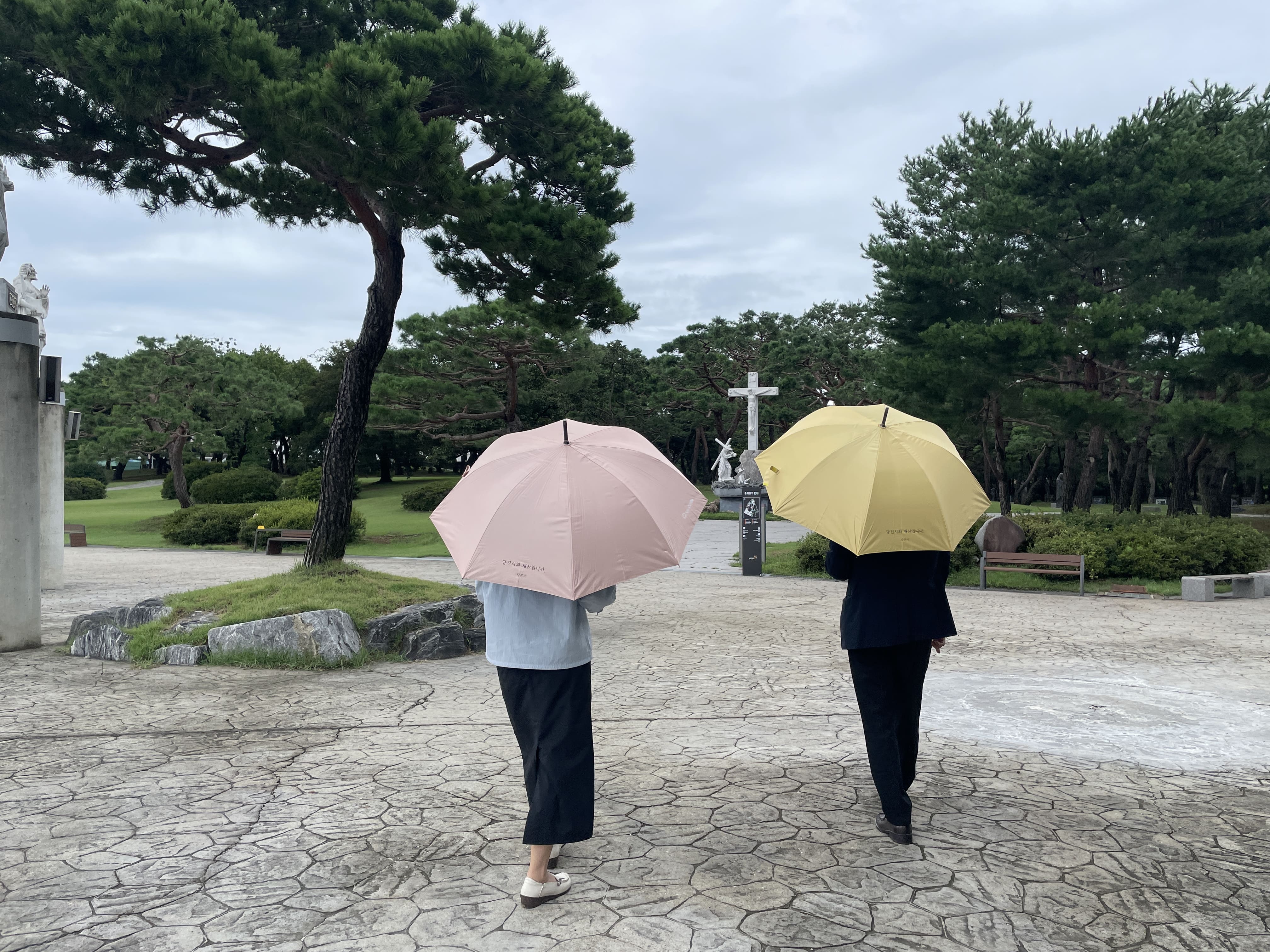 당진시, 주요 관광지에 양우산 무상 대여 서비스 운영