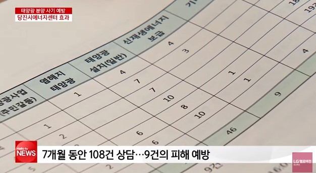 태양광 분양 피해 막았다…당진시에너지센터 효과 이미지