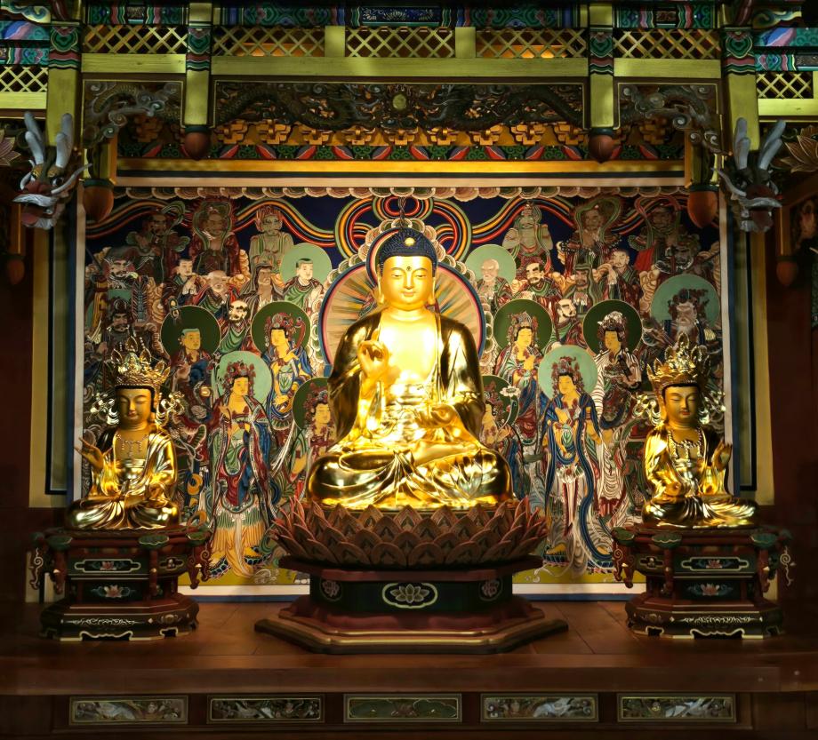 신암사 금동여래좌상 (申庵寺 金銅如來坐像)