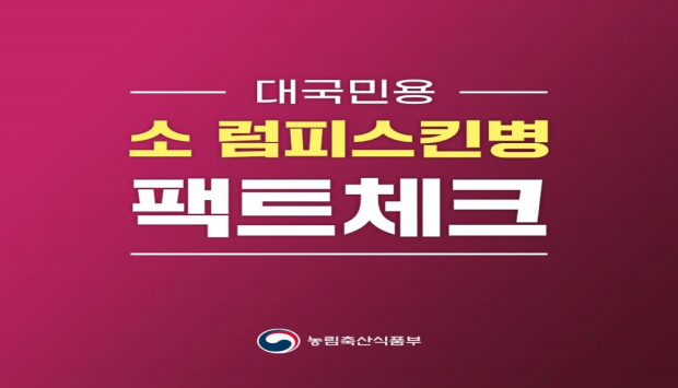 대국민용 소 럼피스킨병 팩트체크