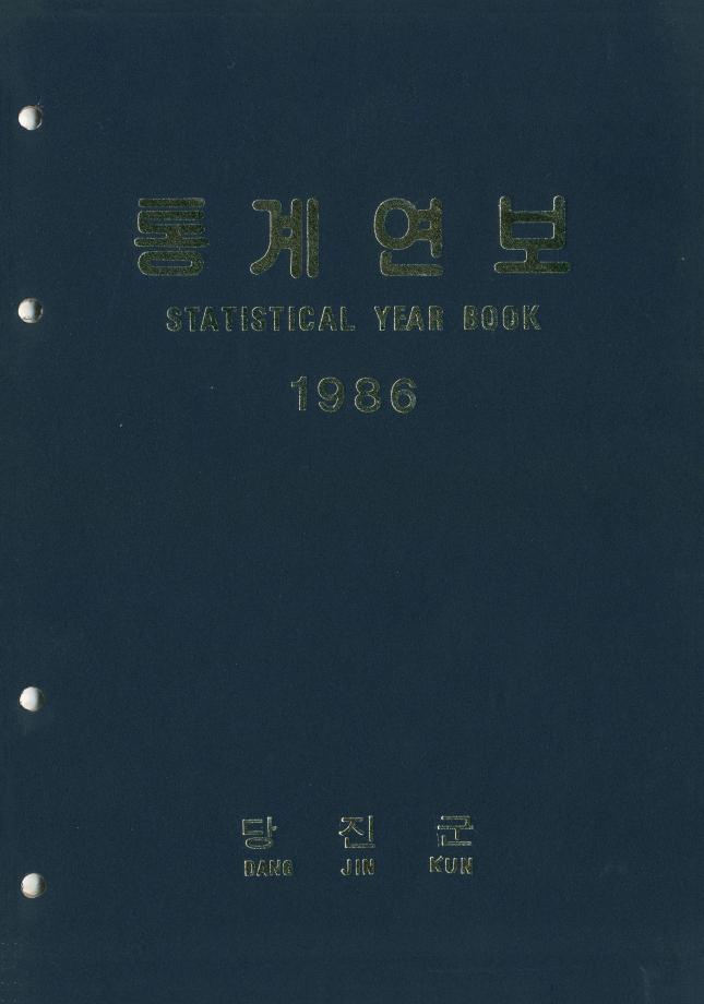 1986년 통계연보