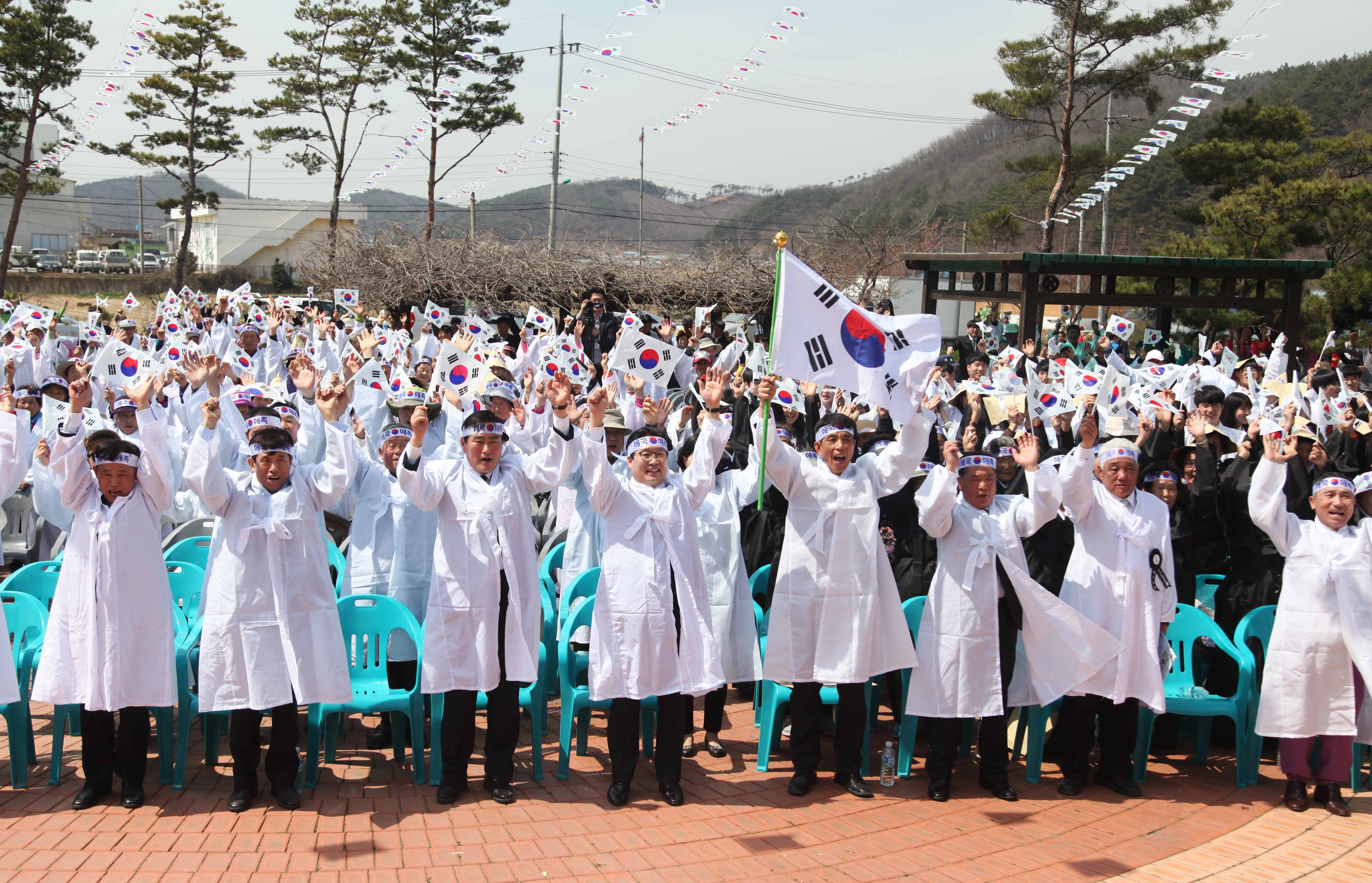 제97주년 대호지·천의장터 4·4독립만세 운동 재현행사(2016.04.04)