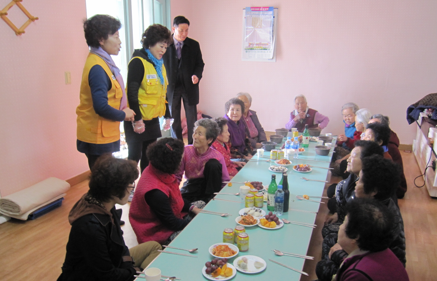 따뜻한 떡국이 배달 왔어요