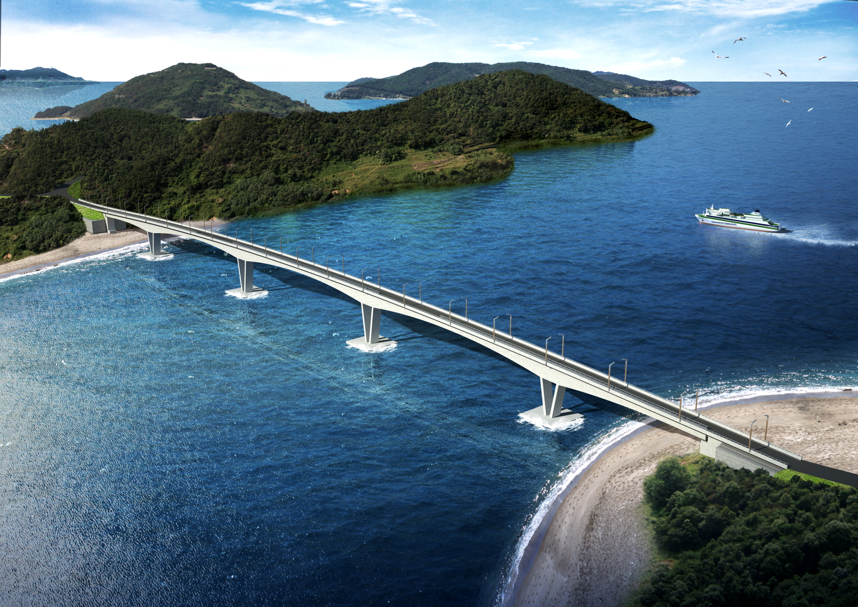 당진 난지섬 연도교 올해 상반기 착공