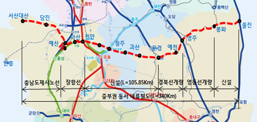 당진시, 동서 내륙철도 건설 서명운동 돌입