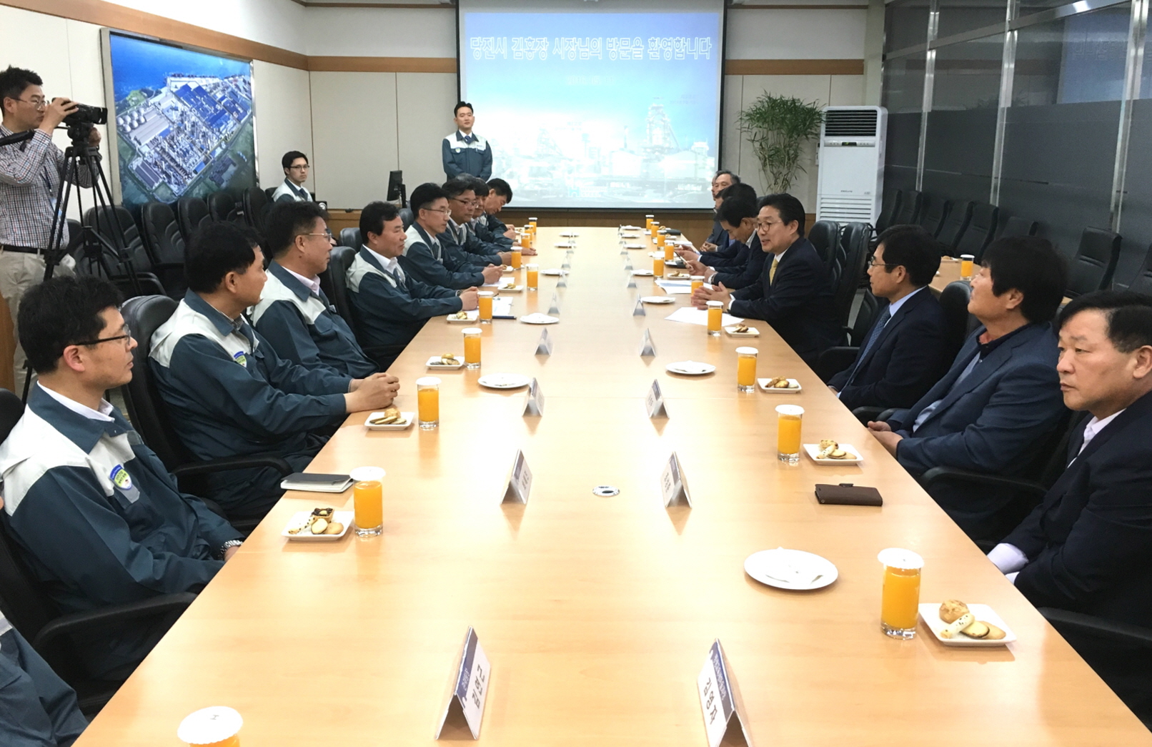 당진시․현대제철 동반성장 상호 협력키로