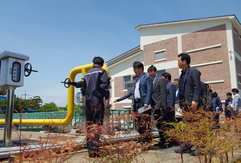 정복영 금강유역환경청장 당진시 방문