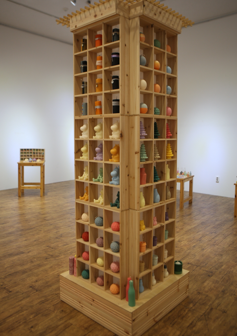 천연비누가 예술작품으로 변했다