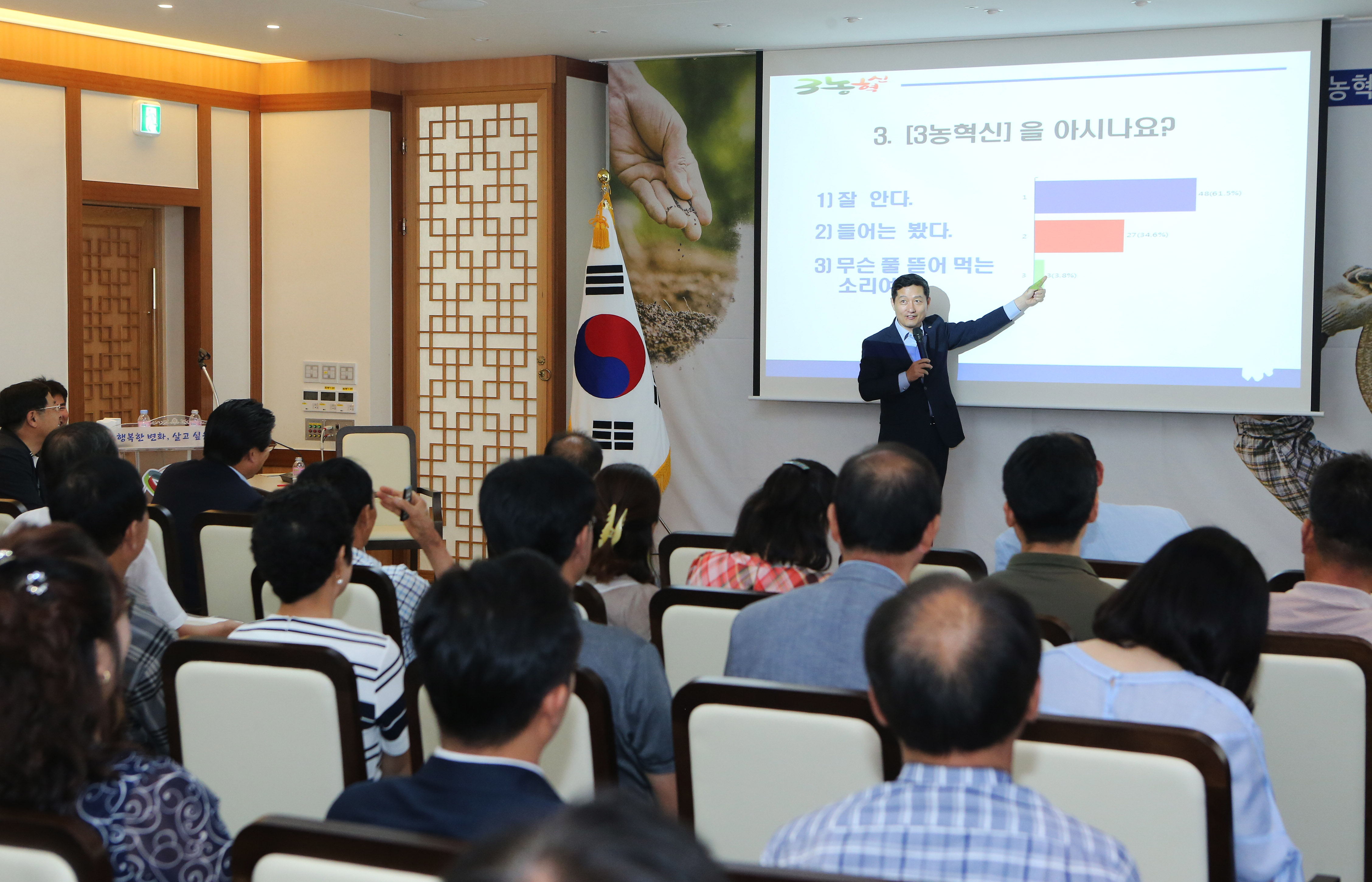 당진시 3농혁신 잘 추진되고 있다