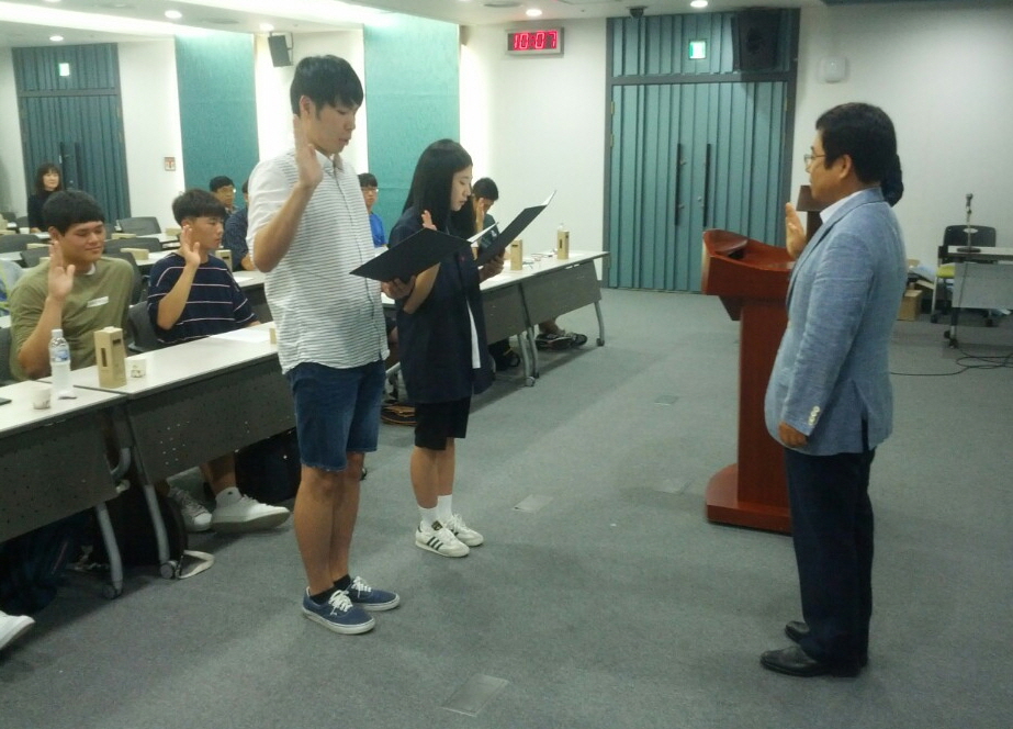 신규 당진시 안전모니터봉사단원 활동 스타트