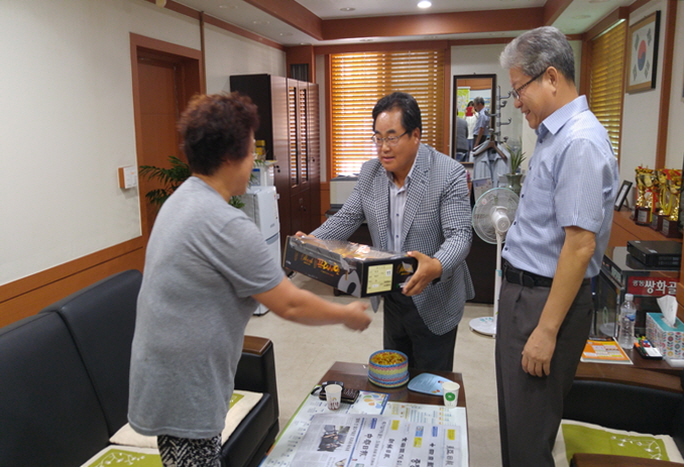 당진1동 명예동장 아름다운 선행