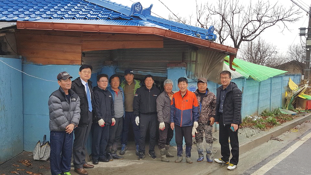 순성면 이웃사랑나눔회 집수리 봉사