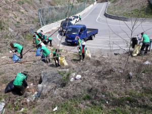 깨끗한 대학가 만들기, 정미면 유관기관 환경 대청결 활동 추진