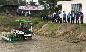 벼 직파재배, 농가 생산비 절감 도움