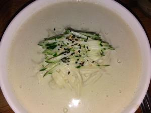 폭염엔 역시 시~원한 쌀콩국수가 제격