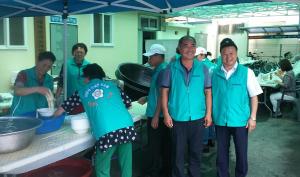 당진시장애인후원회, 장애인단체 중식제공 봉사활동