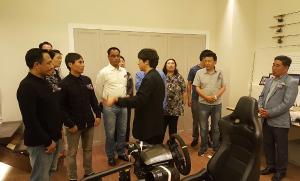 “가장 행복한 나라” 부탄 정보통신부 대표단 당진시 페르소나 스튜디오 드라마세트장 방문