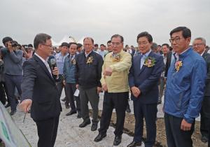 당진시, 사료용 벼 생산 시연회