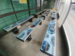 당진시, 버스 승강장 내 온열의자 시범 설치