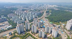 2018년 말 기준 토지면적 705.3㎢