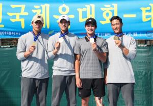 챌린저 대회 우승자만 2명 당진시청 테니스팀