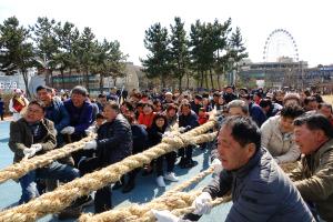 기지시줄다리기 당진 삽교호에서 의여차!