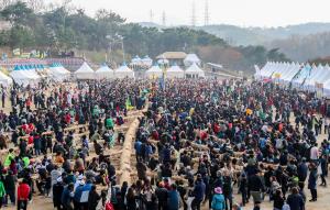 기지시줄다리기 민속축제 마무리