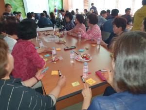 순성면, 마을계획단 첫걸음