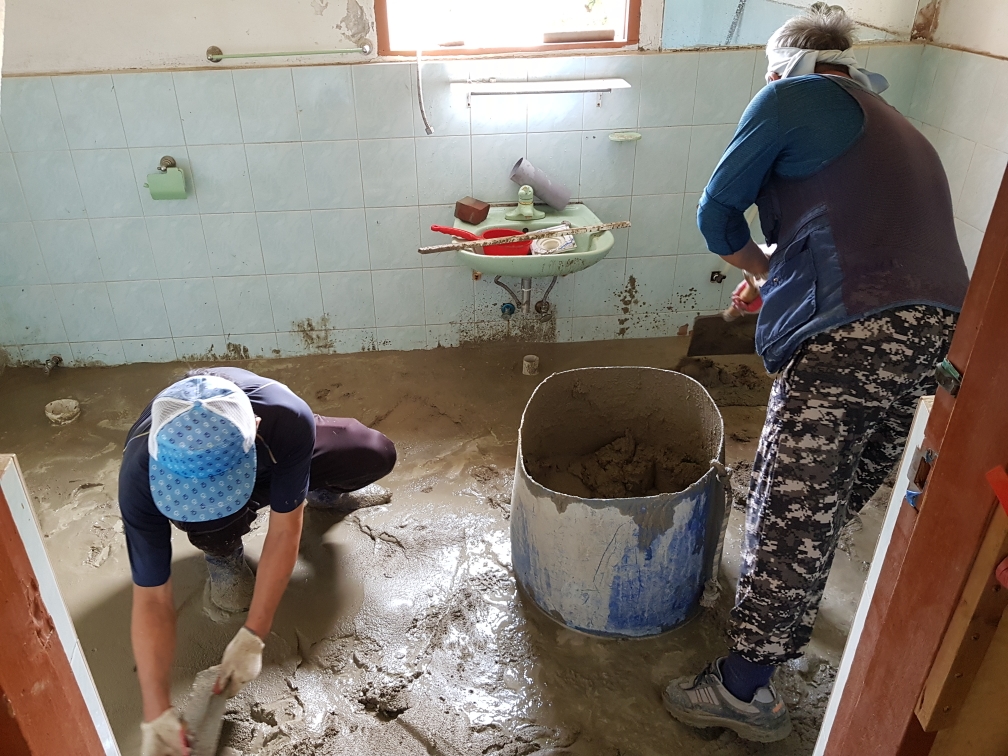 순성면 이웃사랑 나눔회, 저소득가정에 집수리봉사로 이웃사랑 실천