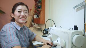 행복을 바느질 하다