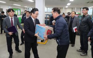 당진시 ‘설 맞이 유관기관, 취약계층 방문’