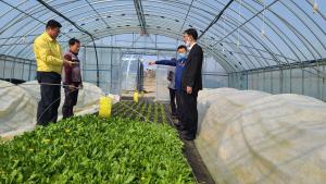 이건호 당진시 부시장, 영농철 맞아 현장행보