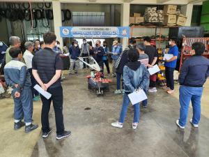 당진시, 엔진부착형 관리기 안전 사용교육 실시