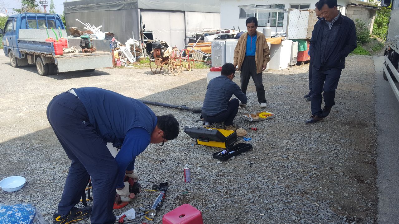 당진시, 농업기계 순회수리 교육 재개!