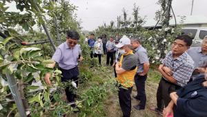 당진시, 사과분야 새기술보급 시범사업 중간평가회 개최