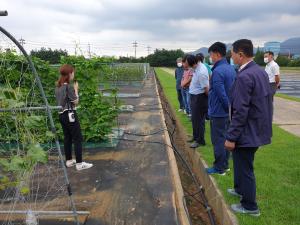 당진시, 삼광벼 확대재배 시범사업 현장연찬 실시
